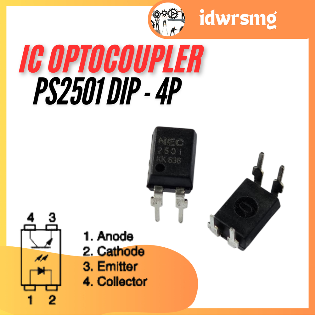 Optocoupler NEC2501 PS2501-1 DIP-4 Optocoupler 2501 จุ่ม 4pin