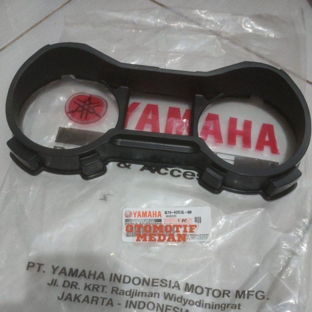 กรอบสะท้อนแสงฝาครอบ Speedometer ฝาครอบ Kilometer KM เครื่องวัดระยะทาง Yamaha Xmax X Max 250CC B74-H3