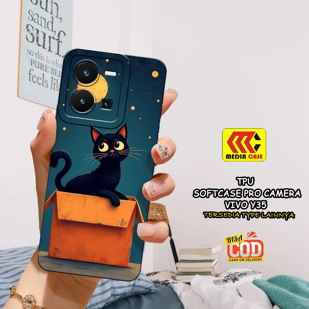 HP ล่าสุด Vivo Y35 เคสโทรศัพท์ Softcase กล้อง Protector Softcase VIVO Y35 เคสโทรศัพท์ VIVO Y35 เคสโท