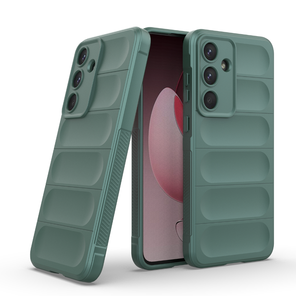Samsung S25FE - S25 FE - Magic Shield Premium Silicone Armor Case กันกระแทก