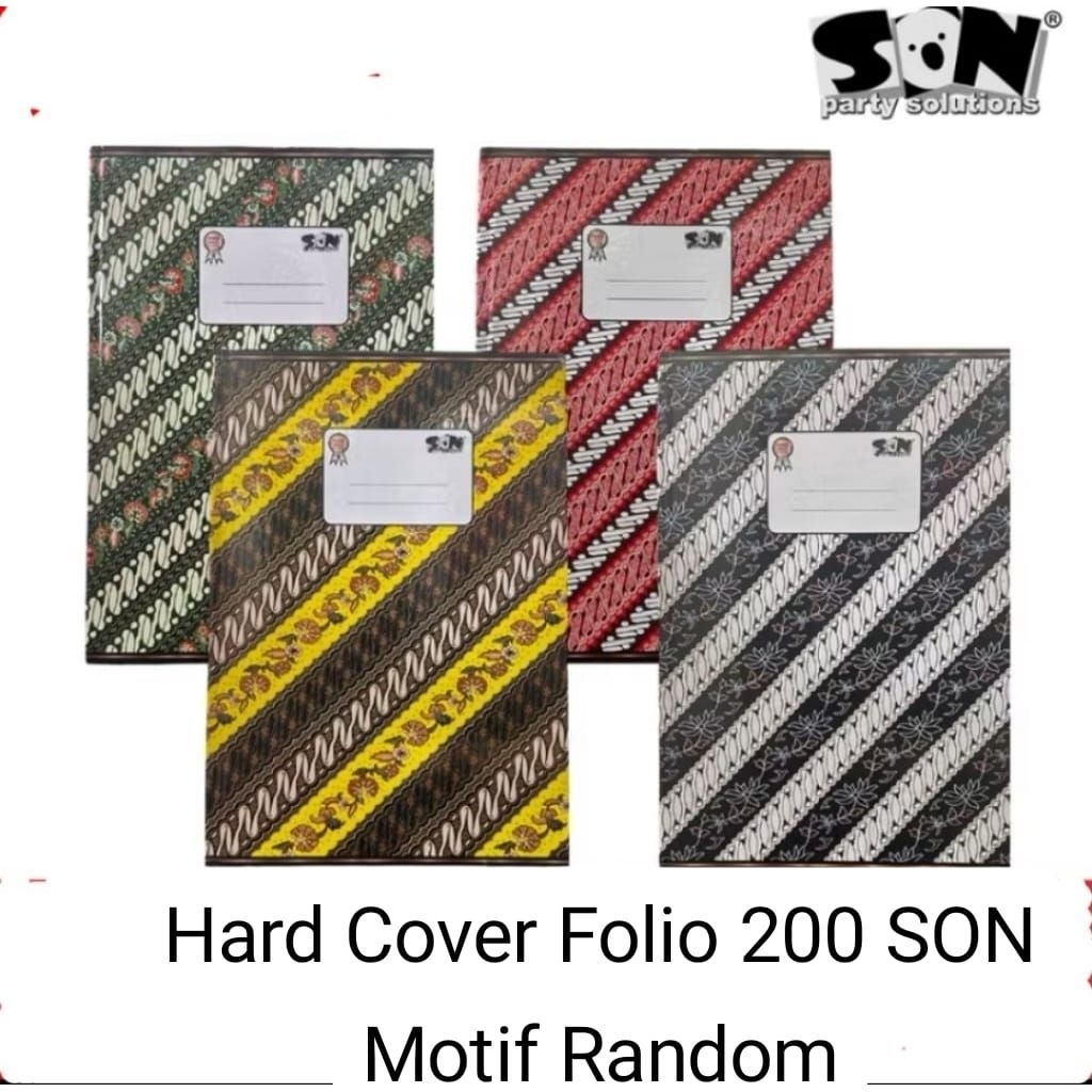 [1 BOOK] ปกแข็ง FOLIO BOOK 200 LBR SON / ปกแข็ง F4 200 LB SON