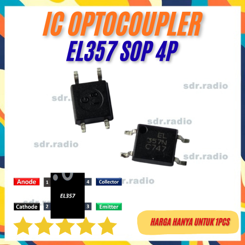 EL357NC EL357N EL357 smd 4 Pin SOP Phototranstor Photocoupler
