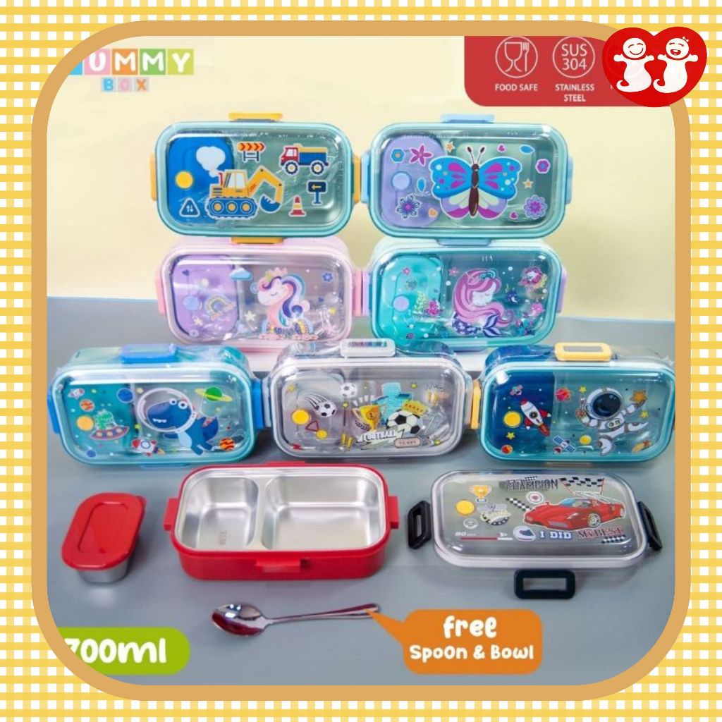 Yummy Box / Yummy Bento Box 2 ส่วน 700ml