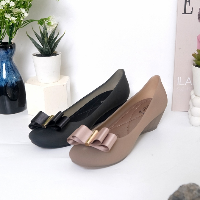 NEW-Neofarbe Jessica 25 Wedges Shoes Jelly