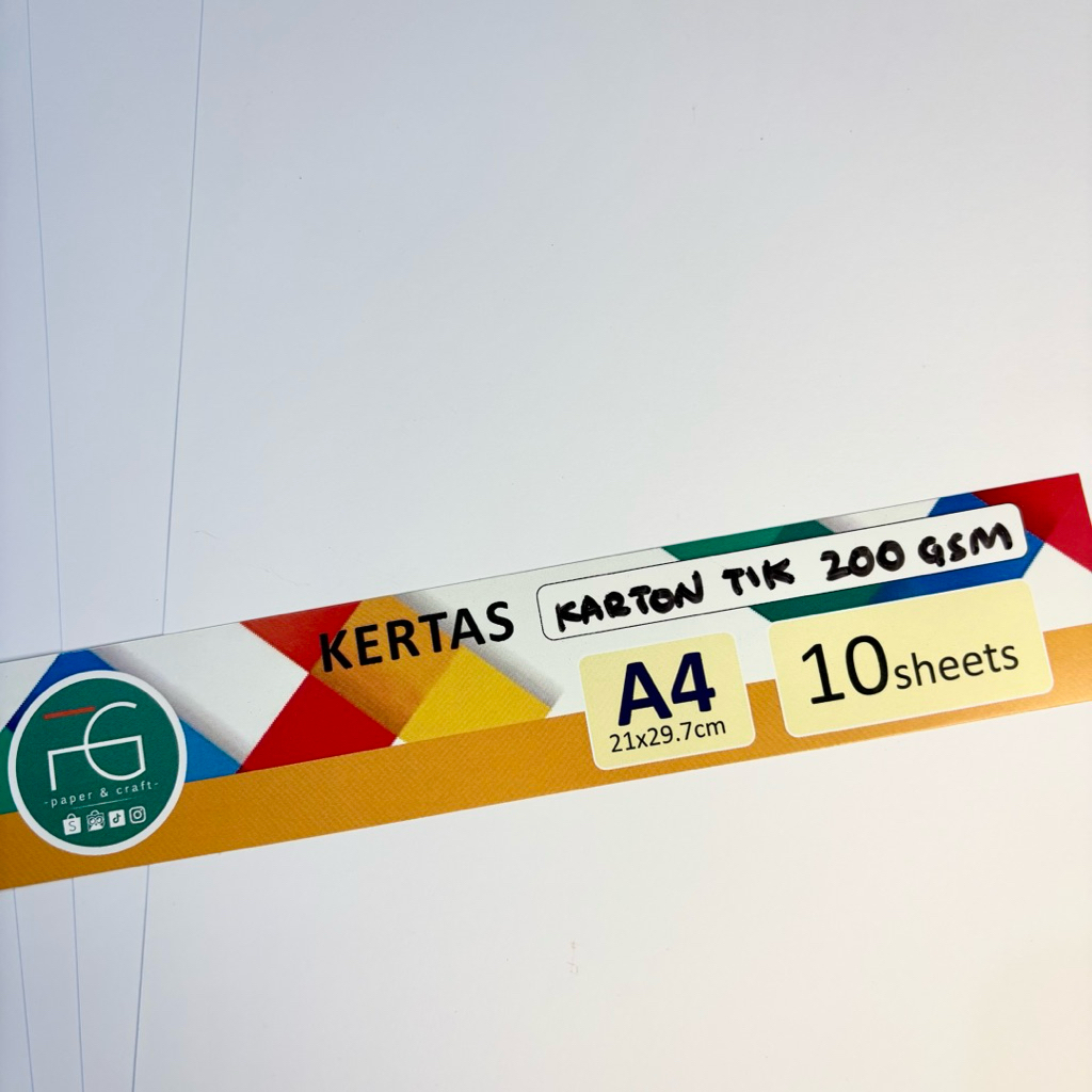 200gsm, A4 เครื่องพิมพ์ดีดกระดาษ 10 ชิ้นโดย fgpaper