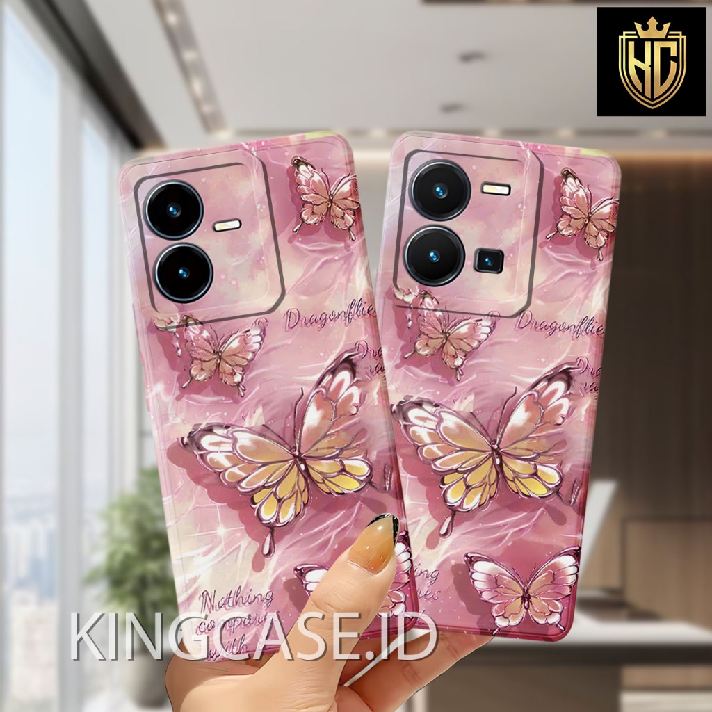 เคส Vivo Y22 ใหม่ - Vivo Y22s - Vivo Y16 - เคส Vivo Y17s Softcase Macaron Protect Camera Kesing Hp C