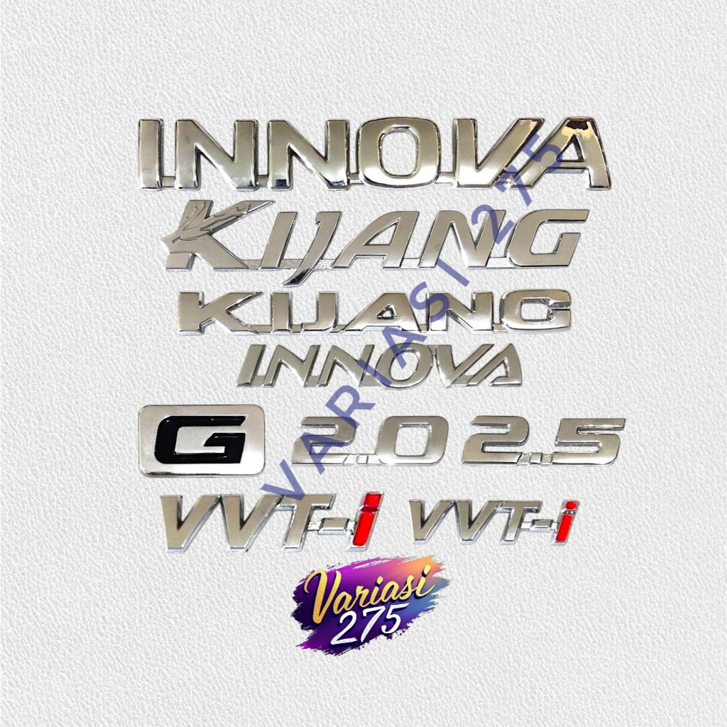 ตราสัญลักษณ์ Kijang Innova / โลโก้ Kijang Innova / ตราสัญลักษณ์ Kijang Innova G 2.0 / ตราสัญลักษณ์ K