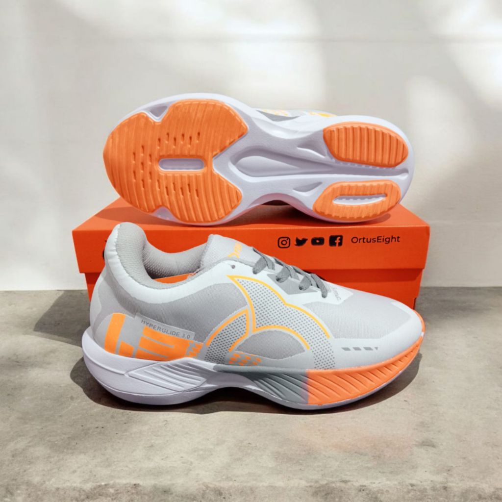 รองเท้าวิ่งผู้ชายและผู้หญิงรองเท้า ORTUSEIGHT HYPERGLIDE รองเท้าวิ่งรองเท้าผ้าใบ/รองเท้า GYM ขนาด 36