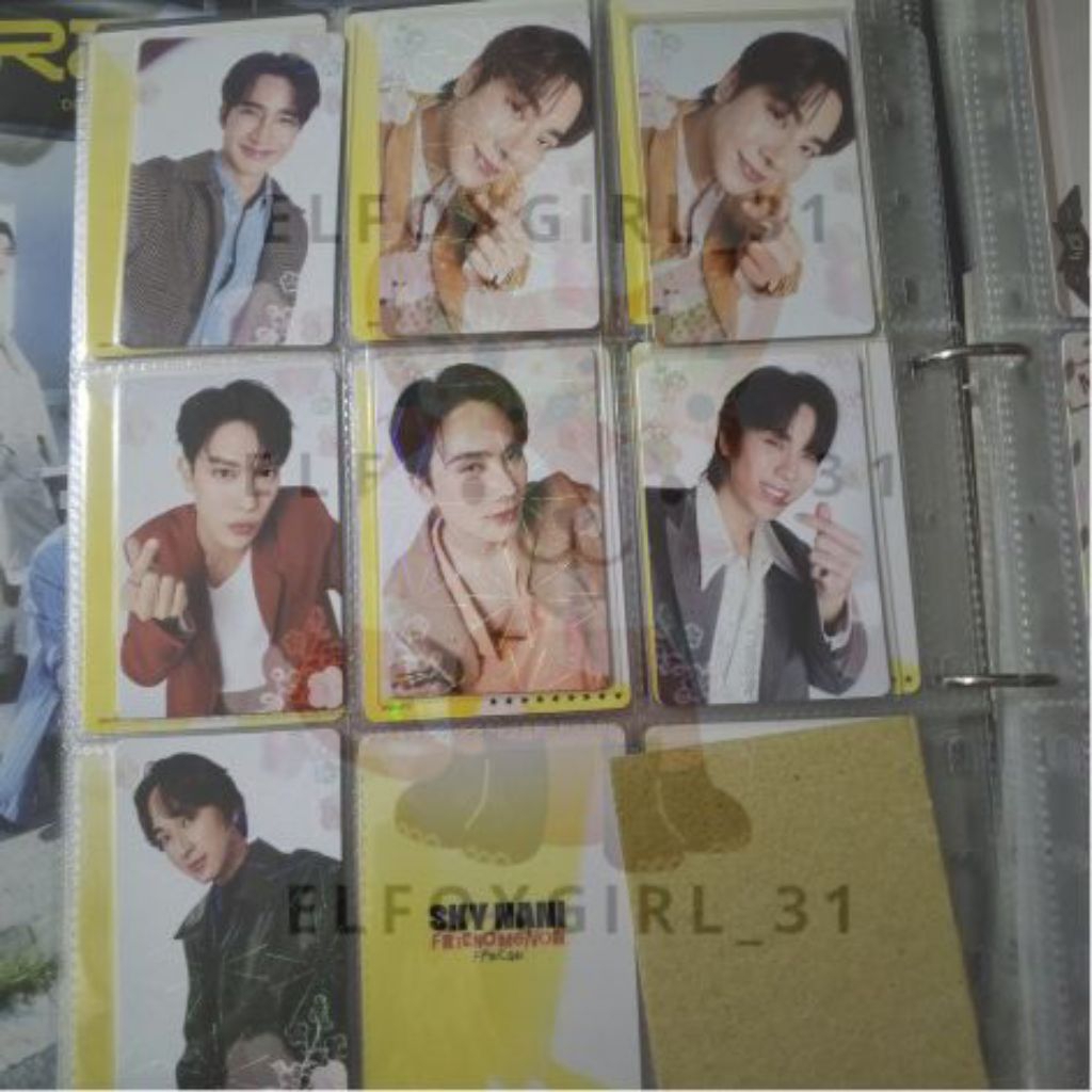 การ์ดสุ่มเซลฟี่เด็กชาย (Photocard Official Blossom Pop Up Store ในโตเกียว 2025) PC Dreamy Blossom GM