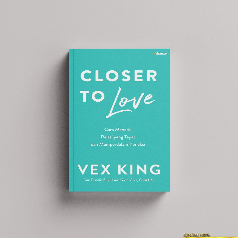 หนังสือต้นฉบับ - Closer to Love - Vex King