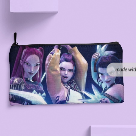 HUNTRIX KPOP DEMON HUNTERS PENCIL CASE / HUNTRIX KPOP DEMON HUNTERS PENCIL CASE