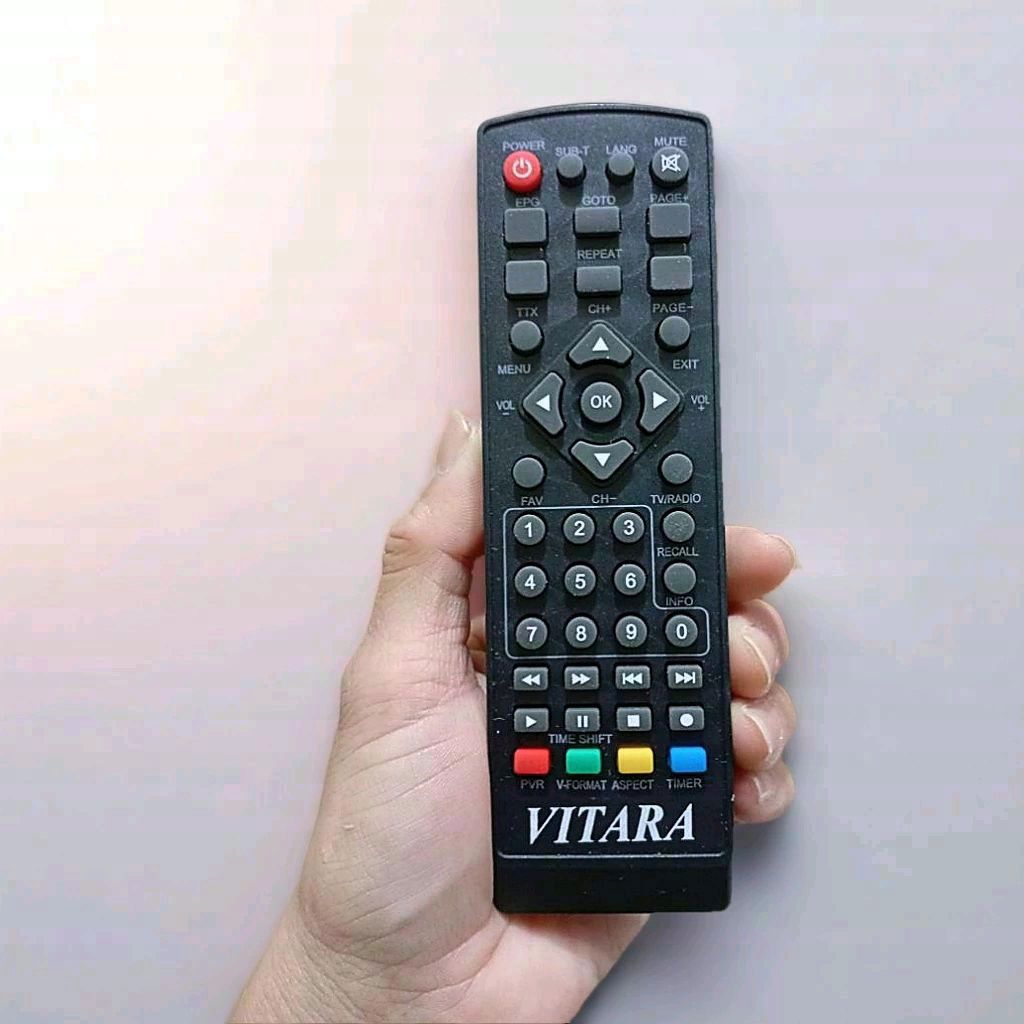 REMOTE STB VITARA REMOTE SET TOP BOX TV DIGITAL VITARA