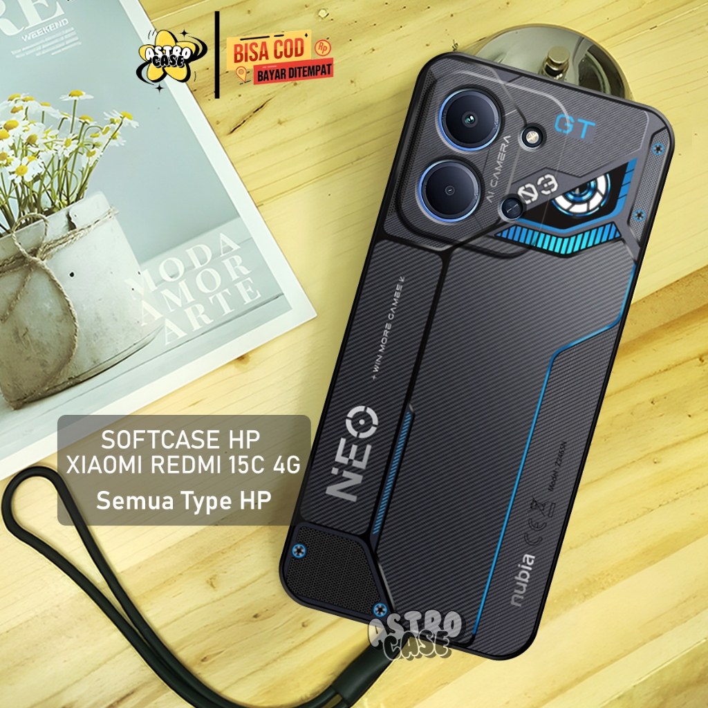 เคส Xiaomi Redmi 15C 4G - เคส Redmi 15C Geming Doft NEO Luxury Motif - Softcase Redmi 15C 14C 13C 12