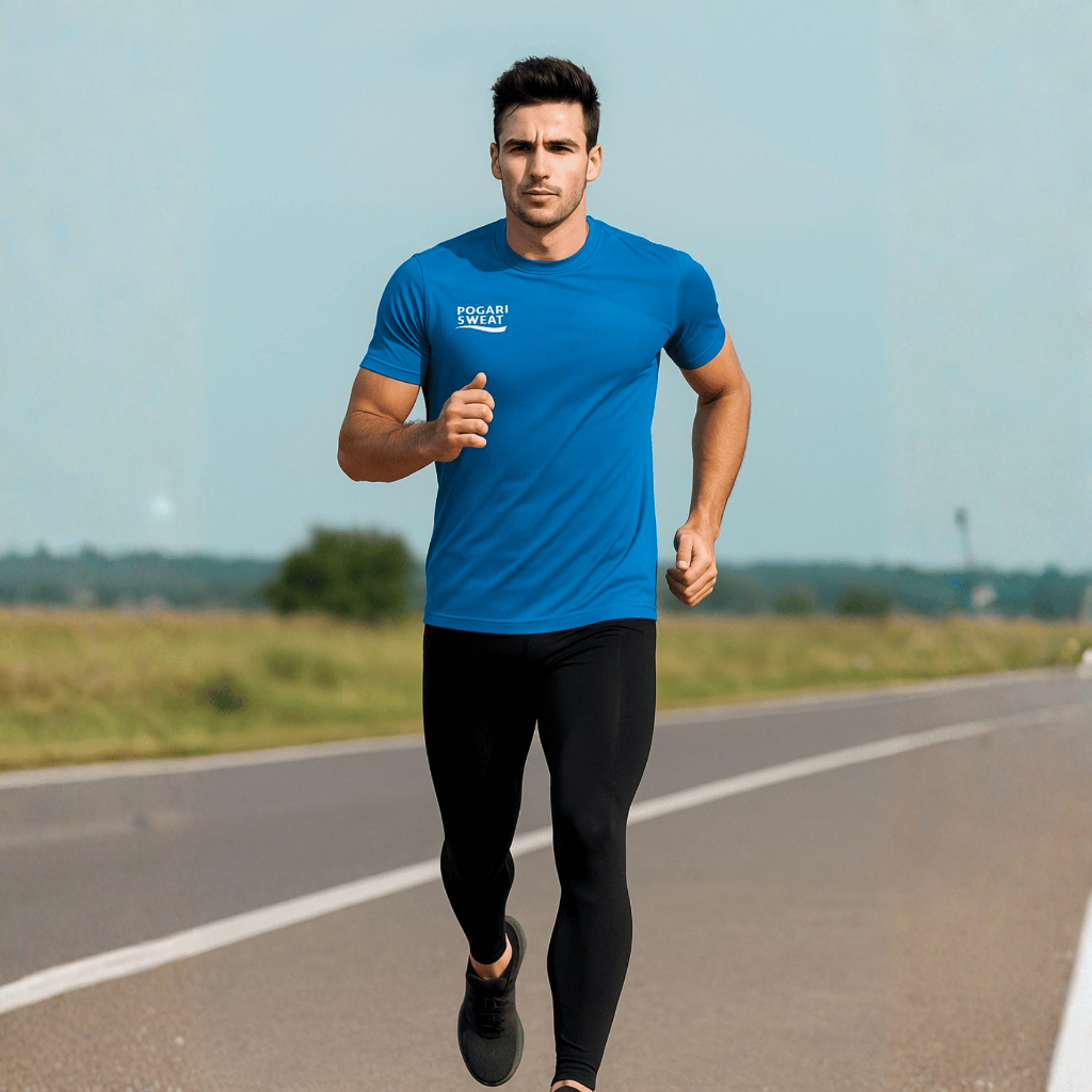 เสื้อยืดกีฬาวิ่ง Pocari