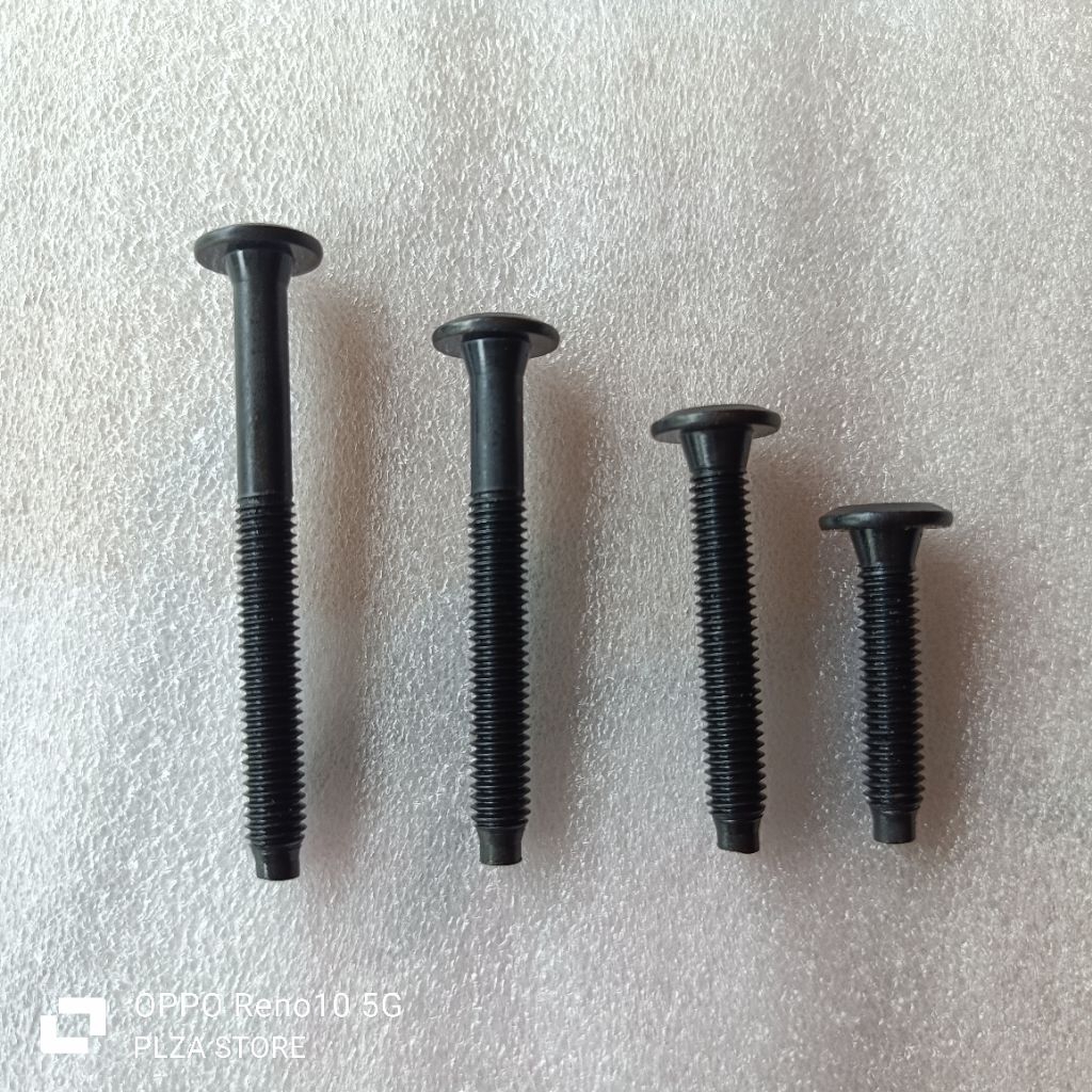 Jcbc M6 Bolt ยาว 3 ซม./4 ซม./5 ซม./6 ซม.หัวเลือกคีย์ L Anti-rust/Jcbc bolt m6 สําหรับเฟอร์นิเจอร์ลํา