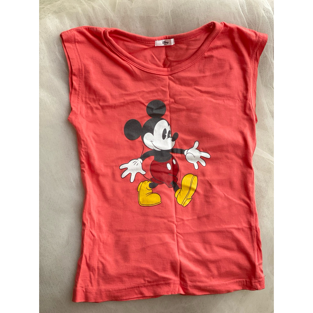 KATUN PRELOVED PL เสื้อยืดผ้าฝ้ายเด็ก Miki แบรนด์ ไซส์ 130 6T 7T