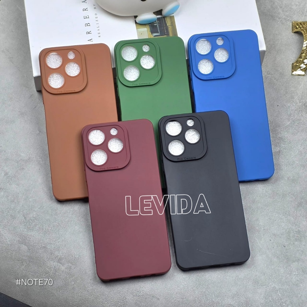 Realme Note 70 Realme Note 60 Realme Note 60X กรณี Pro กล้อง Macaron สีกรณี Realme Note 70 Realme หม