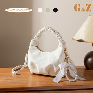 G&Z Tas Pesta Wanita Glam Noir HandBag Modis Elegan Kulit Halus Matte Elegant Desain Unik