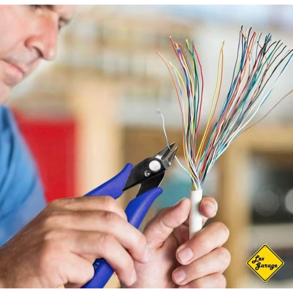 PLATO Coil Nipper คีมตัดสายเคเบิลกันดั้มใช้คีมลวด Tamiya