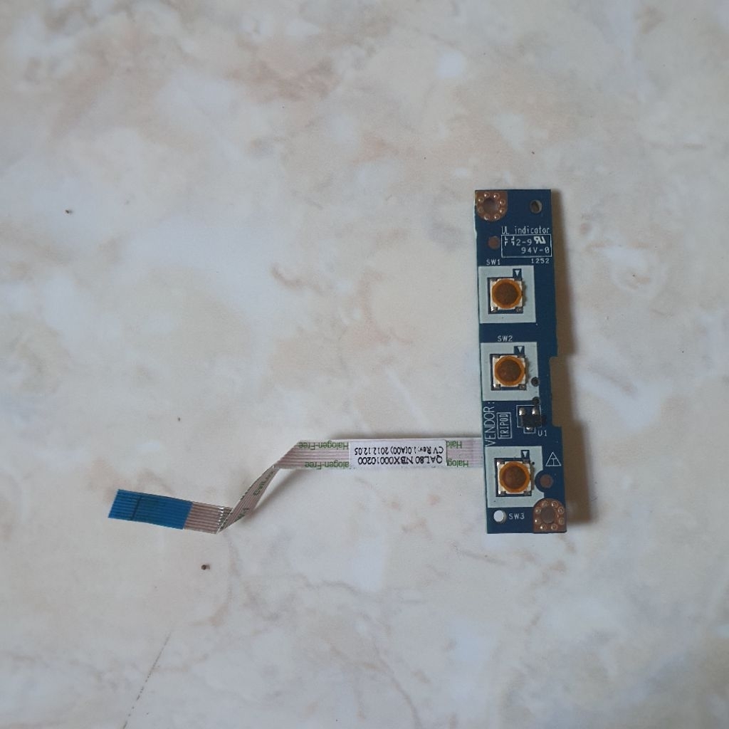 ปุ่ม TOMBOL Dell Latitude E6430 6430 P25G