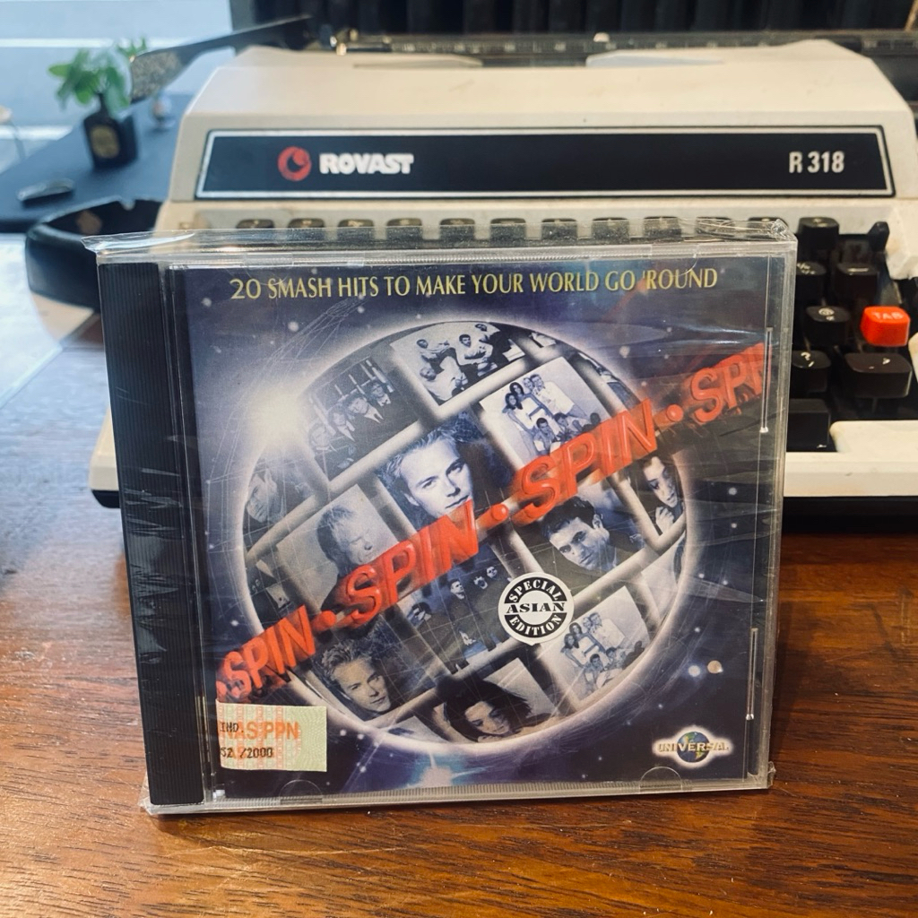 CD ORIGINAL SPIN - U2 BON JOVI RANAN KEATING S CLUB 7 SHAGGY EMINEM MODJO BLINK 182