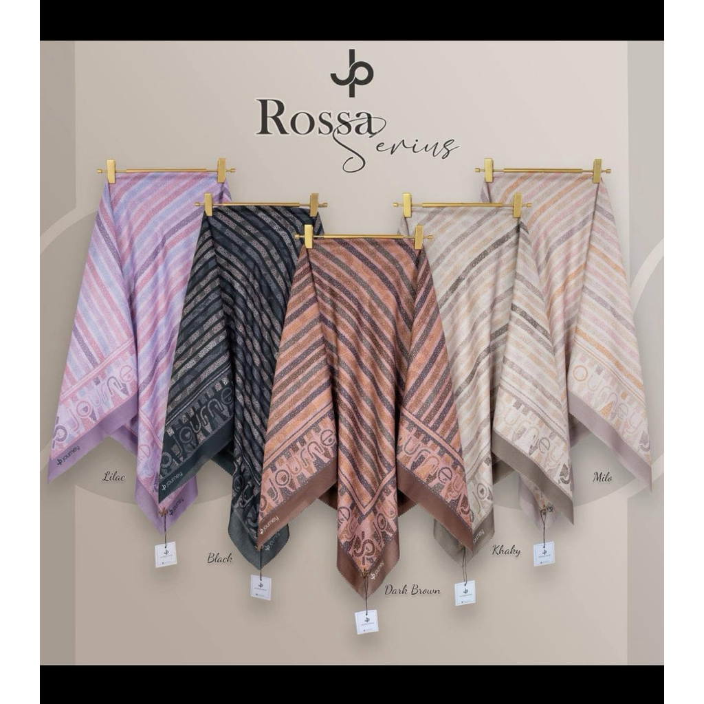 ใหม่ล่าสุด JOURNEY HIJAB ROSSA SERIES BY JOURNEY SCRAPS