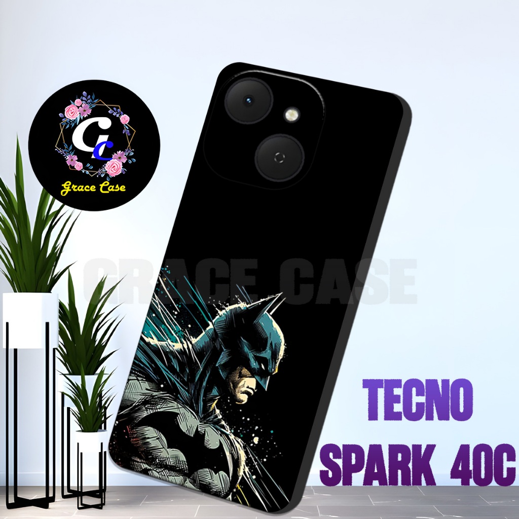 HP (GC8) ใหม่ล่าสุดปี 2024 TECNO SPARK 40C 4G Softcase | เคสอนิเมะ Motif | SPARK 40C 4G เคสซิลิโคน T