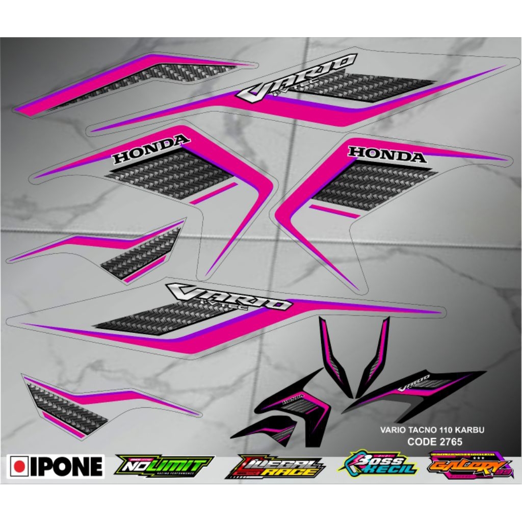 แถบใส UV VARIO TACNO 110 CARBON