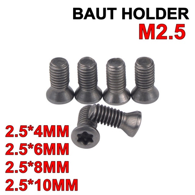 Bolt Holder M 2.5 X 6 Screw Star M2.5X6 ใส่เครื่องกลึงมิลลิ่ง