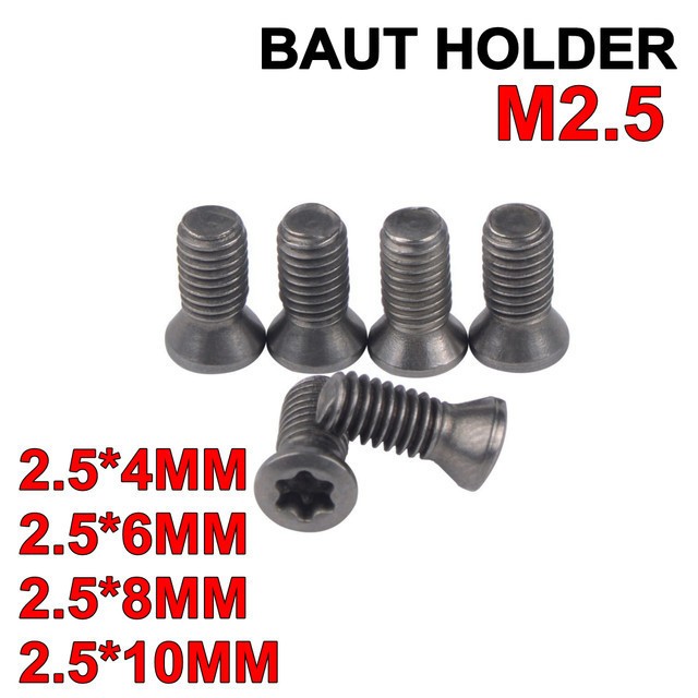 Bolt Holder Set M 2.5 X 4 Screw Star M2.5X4 ใส่เครื่องกลึงมิลลิ่ง