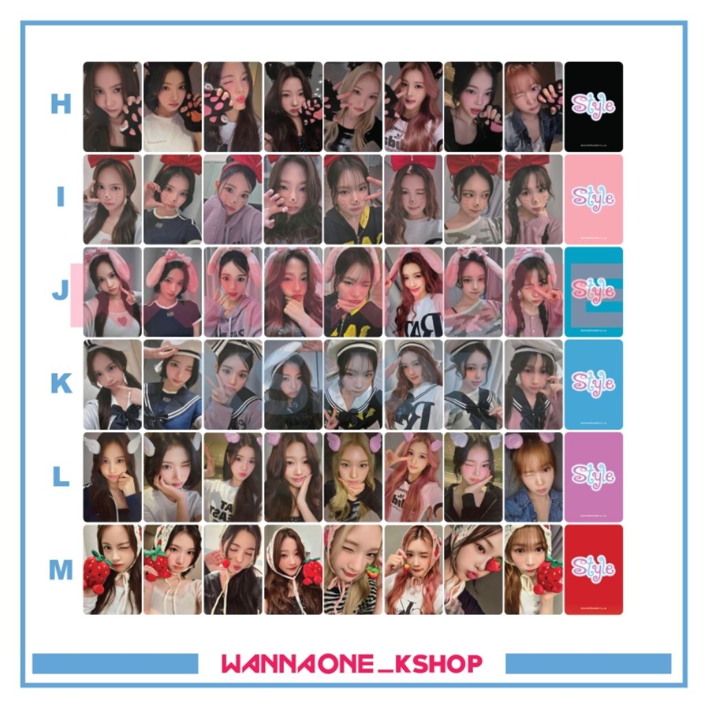 Photocard Hearts2hearts STYLE H2H