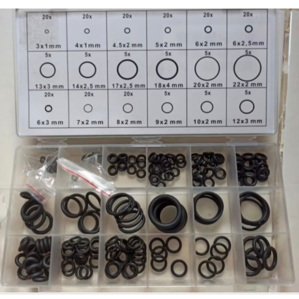 ซีลโอริง Nbr 6x2mm oring ซีล Nbr