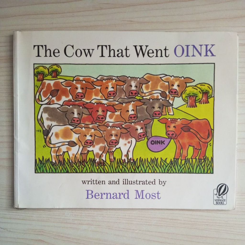 หนังสือ THE COW THAT OINK โดย BERNARD MOST