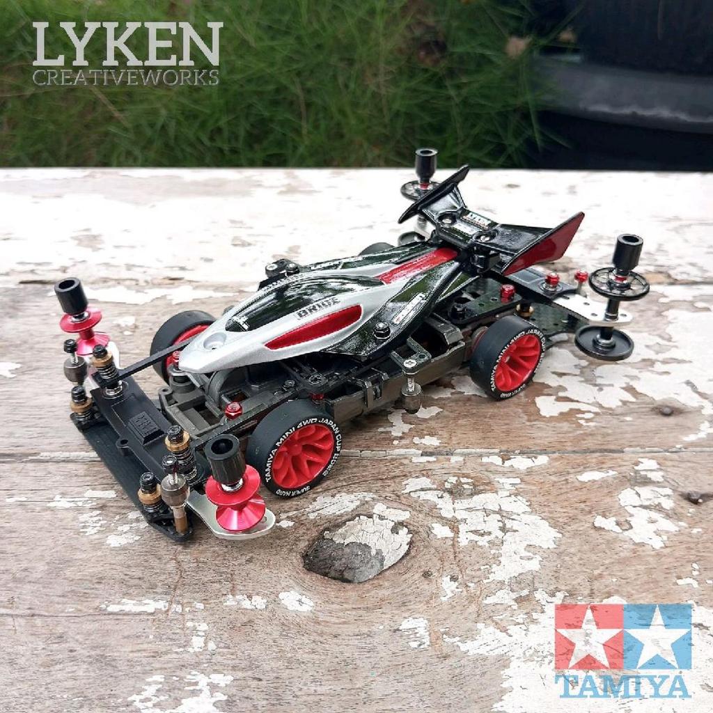 Tamiya MS-L EVO ABS-GF Suspension พร้อมตัวแขวนแบบกําหนดเอง & HG Carbon STO / B-Max / SD / Side Dampe