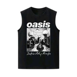 Singlet Pria Gym OASIS DEFINITELY MAYBE – Tanktop Harian Adem – Singlet Distro Keren