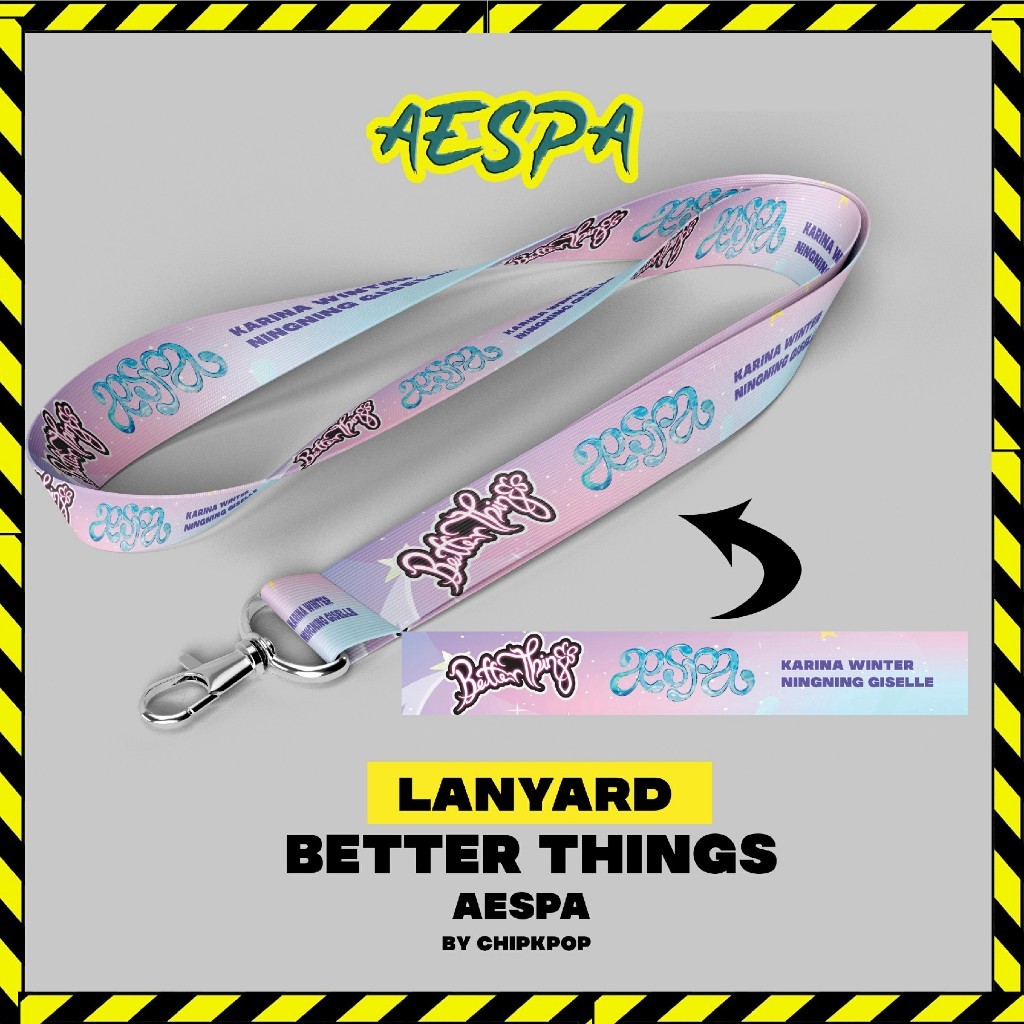 AESPA KPOP LANYARD แพคเกจ I AESPA KAIRNA WINTER NING GISELLE AESPA LANYARD I AESPA เหรียญ I AESPA เส