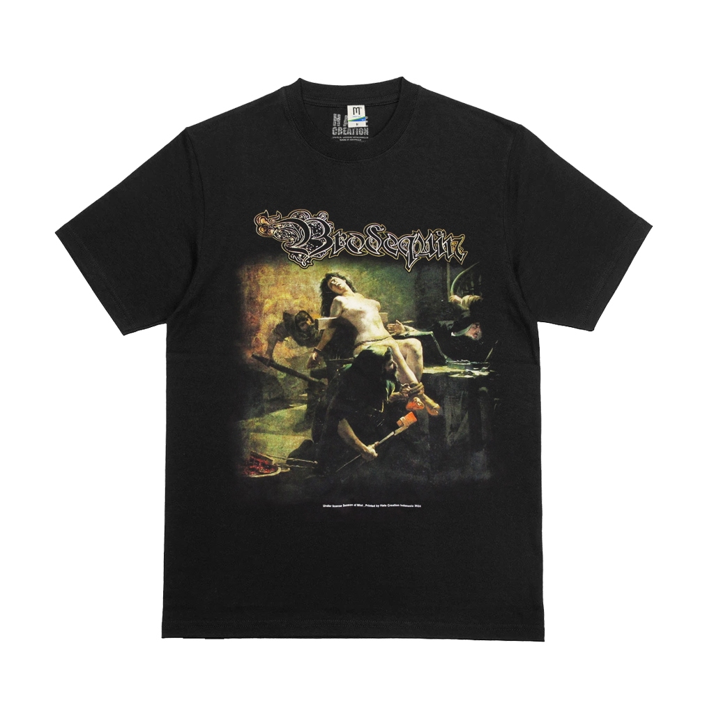 เสื้อยืด – BRODEQUIN – Harbinger Of Woe