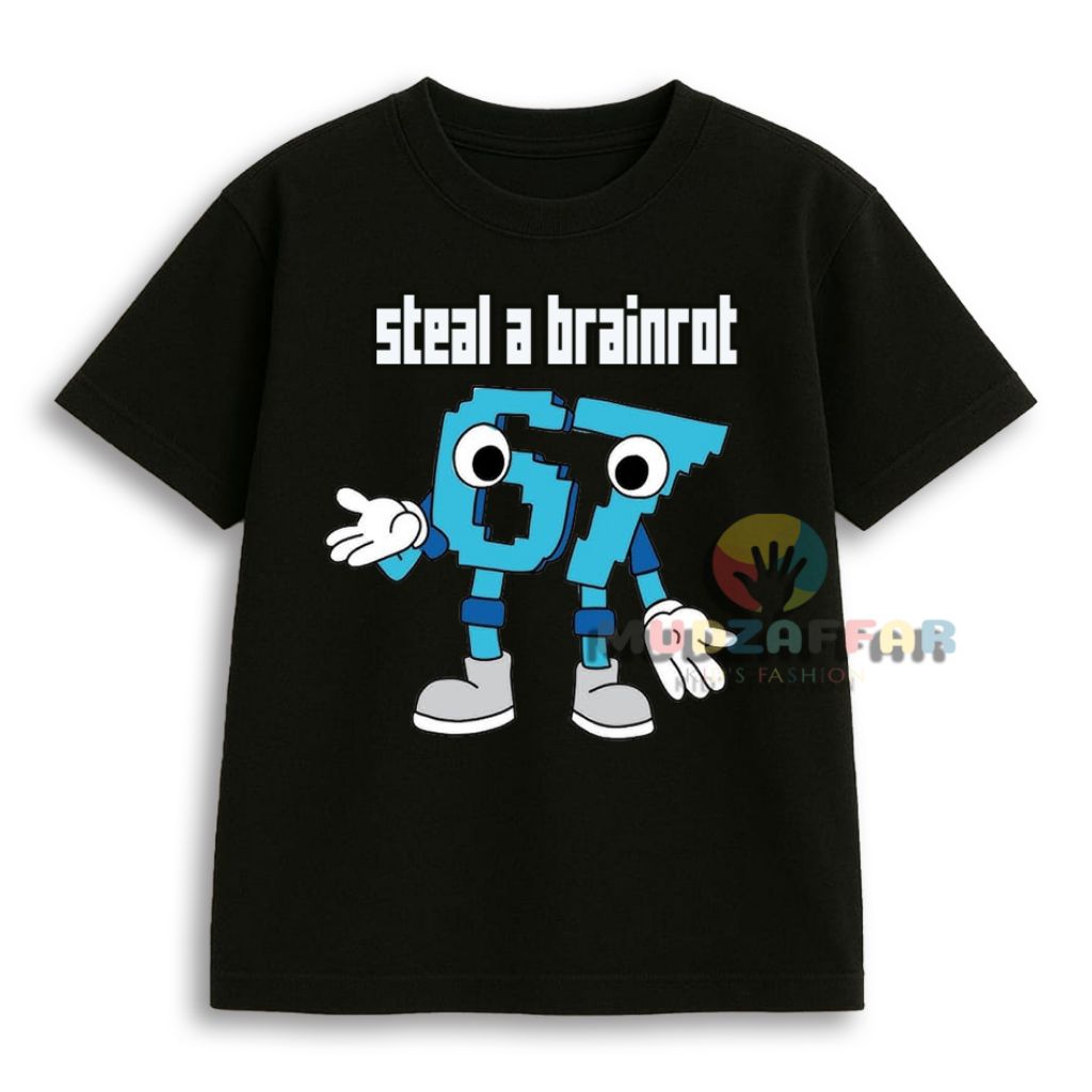 เสื้อยืด CHILDRENS 67 STEAL A BRAINROT CHILDRENS เสื้อยืด STEALT A BRAINROT 67