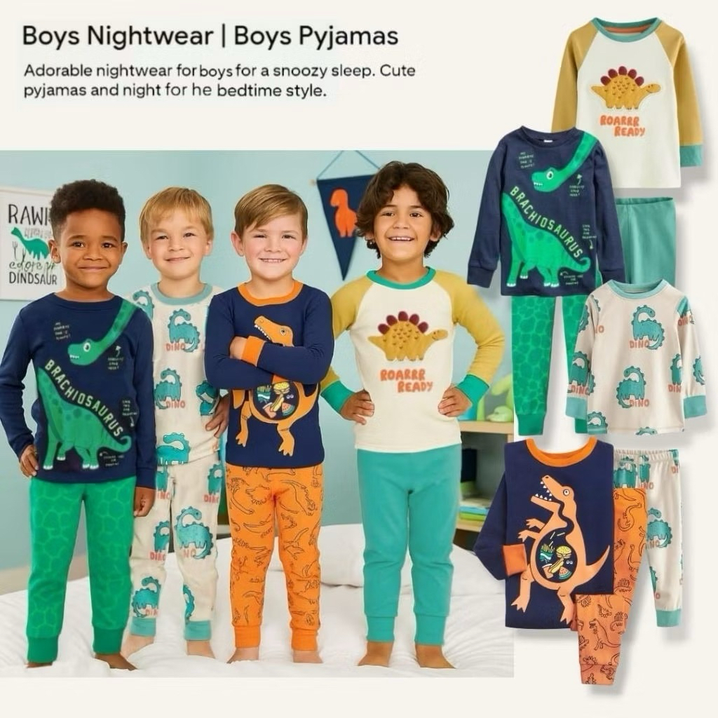 ชุด HM DINO BOY PAJAMA