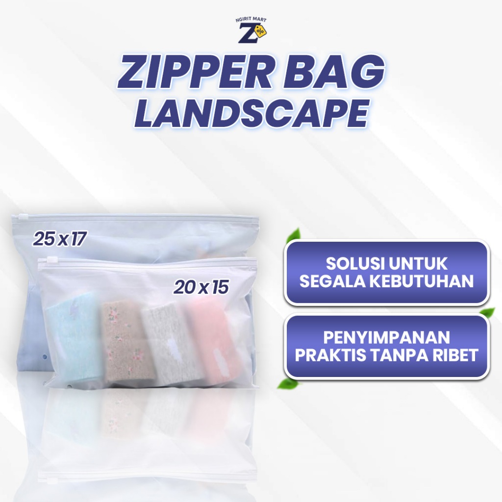 กระเป๋าซิปแนวนอนอเนกประสงค์ | กระเป๋าใส่อาหาร Ziplock ขนาดเล็ก & Travel Organizer