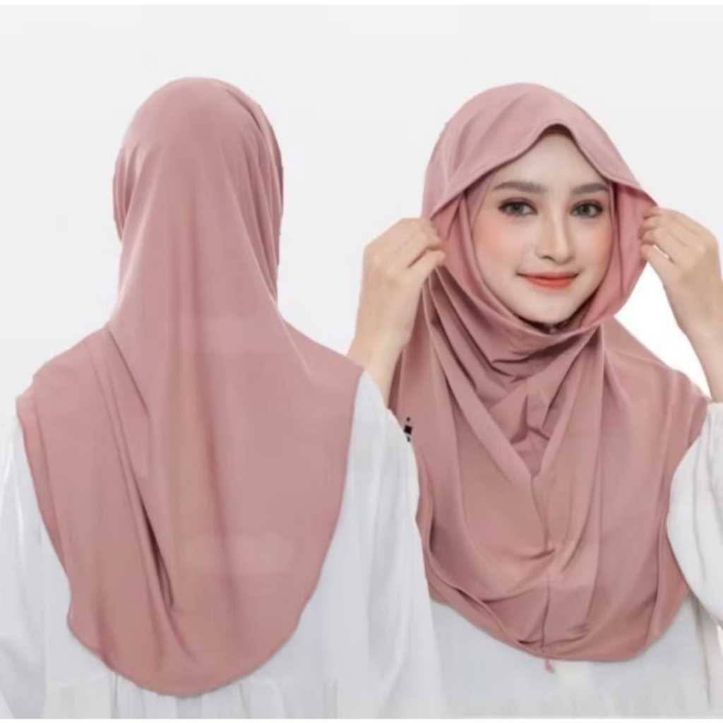 JISO HUMA Jersy ผ้าคลุมศีรษะ Bergo พรีเมี่ยม