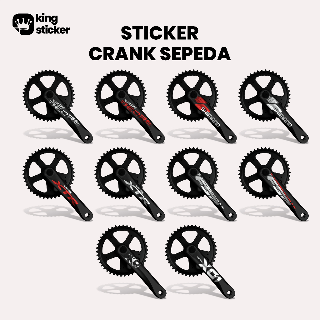 MTB Bike Crank Decal Sticker - MTB Bike Pedal Decal - Downhil Gratac Mountain Bike Pedal Sticker, DO
