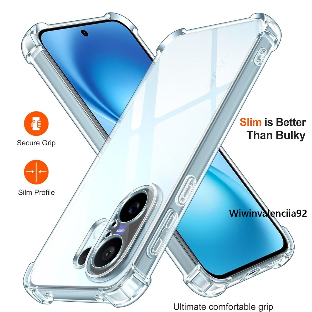 ใหม่ Softcase Anti Crack Clear Vivo V60 V50 LITE V40 V40Lite V30 V30e Pro V29 V29e V27 V27e V25 V23E