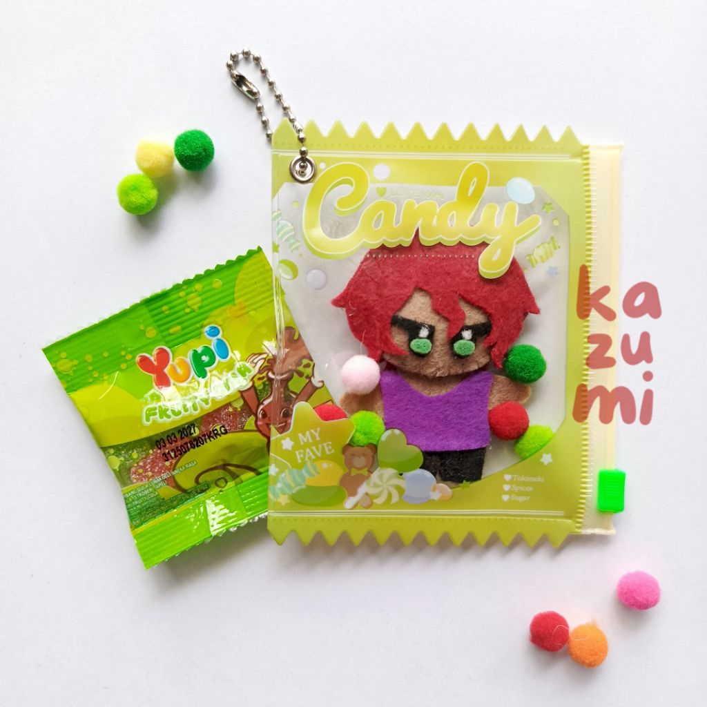 (CLOSED) Custom felt plushie ตุ๊กตาสักหลาดขนาดเล็ก cimit 5 ซม. commission สไตล์อะนิเมะ chibi