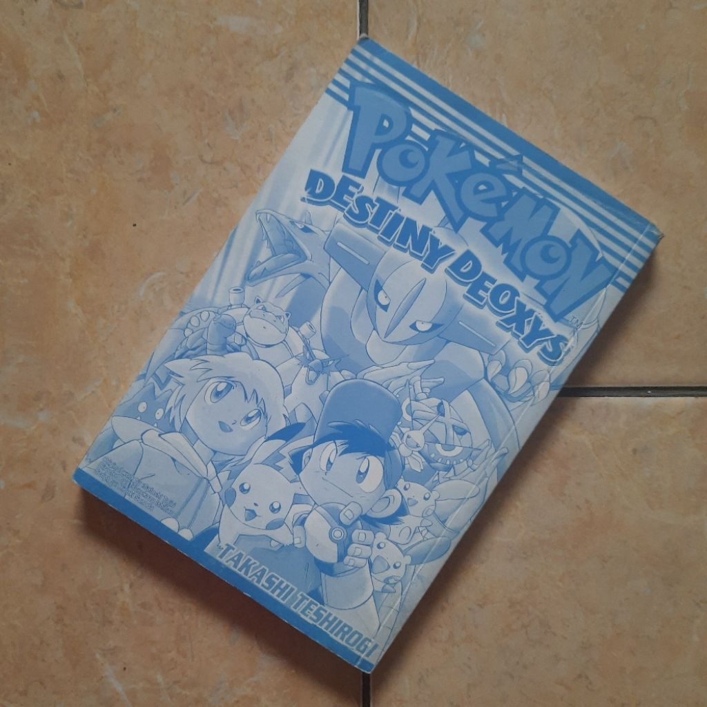 โปเกมอน Destiny Deoxys Takashi Teshirogi การ์ตูนต้นฉบับภาษาอังกฤษ