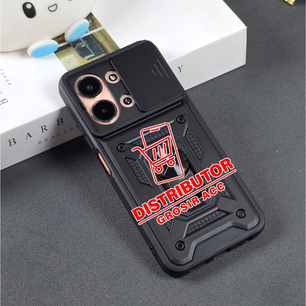 POCO C85 CASE TRANSFORMER SLIDE BLACK EDITION CASE ROBOT CASE POCO C85