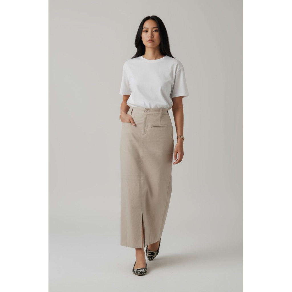 ผู้หญิง SPAN SKIRT//ผู้หญิง SKRIT SKIRT//KOREAN สไตล์ SKRIT SKIRT/PASPOL กระเป๋า