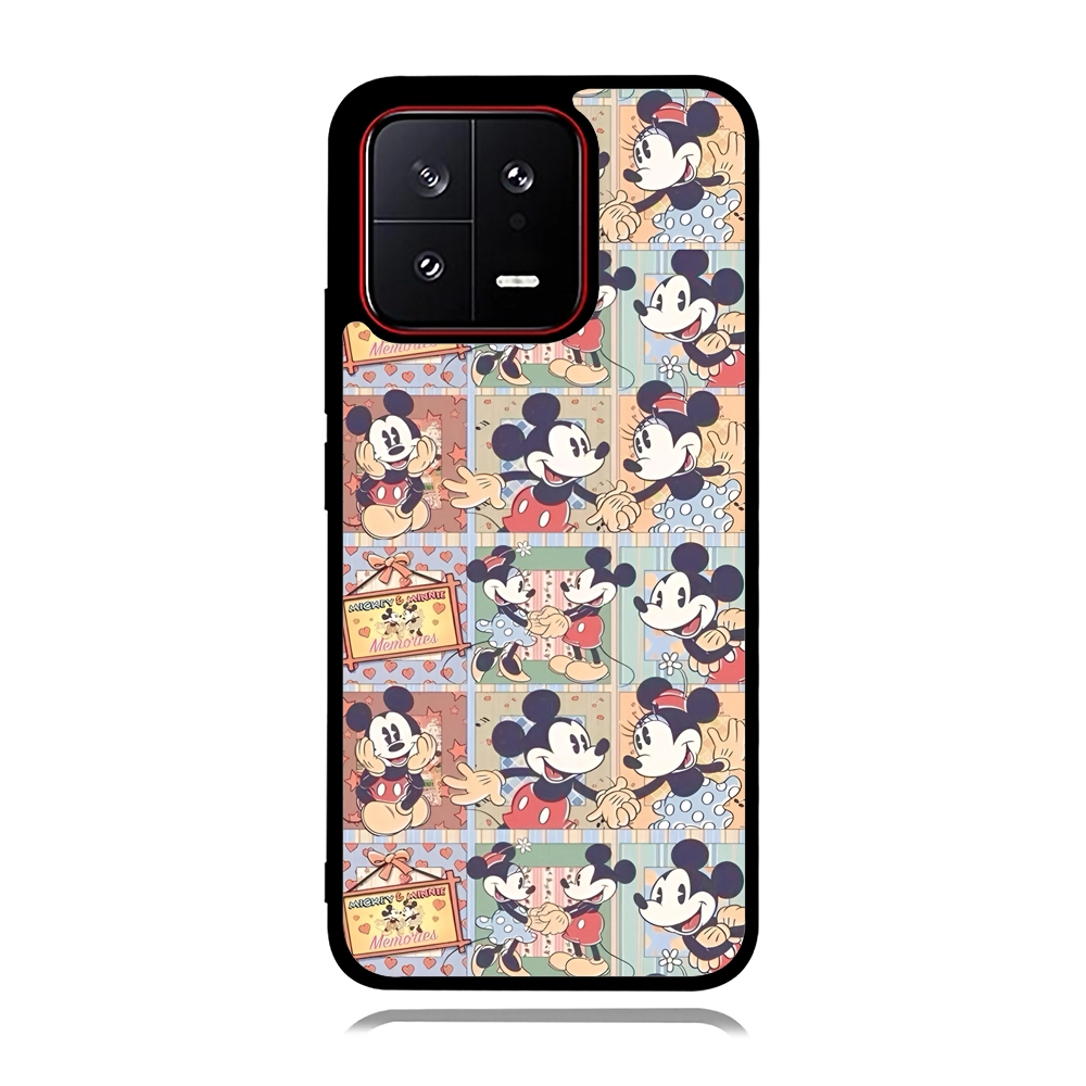 Xiaomi MI 15 Mi 14 Mi 13 Mi 12 Mi 11 Mi 10 TPU ยางป้องกัน Custom Softcase Mickey และ Minnie Mouse