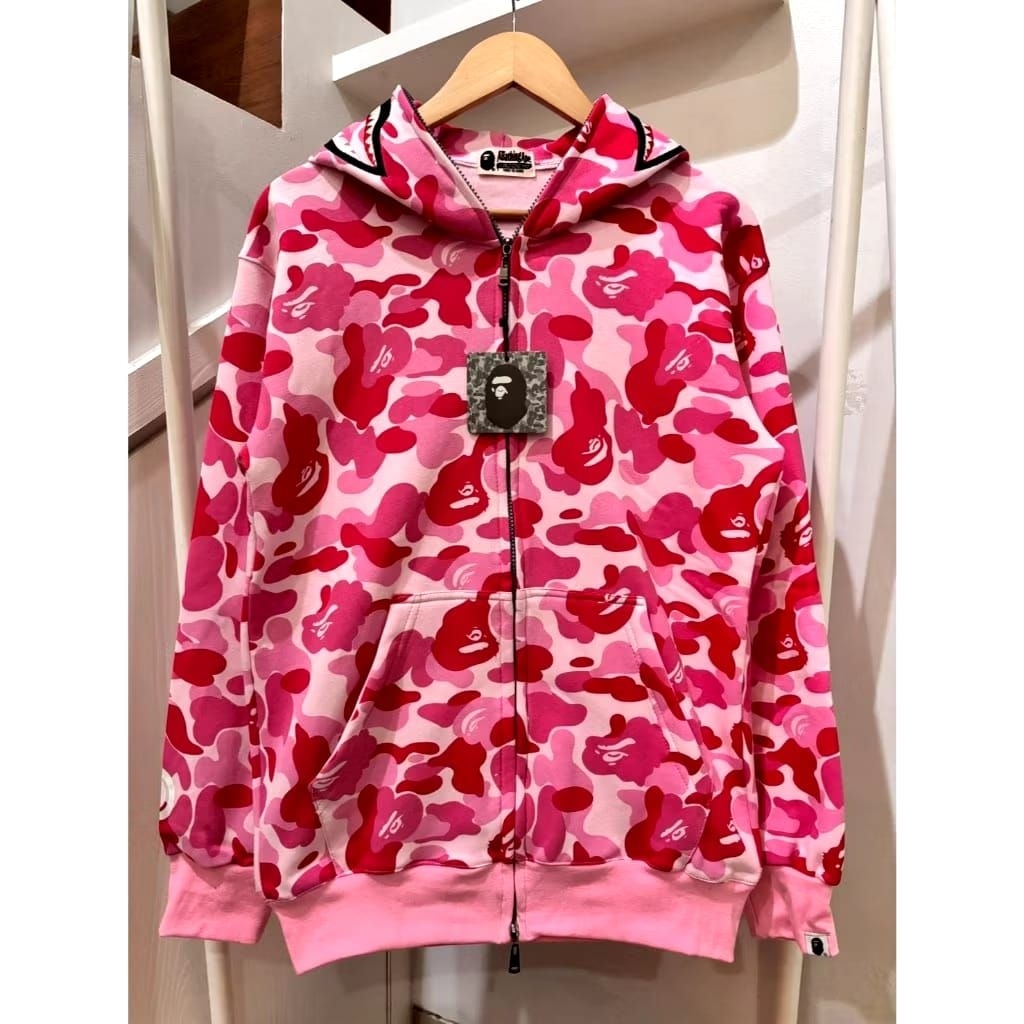 BAPE PINKY ZIPPER HOODIE
