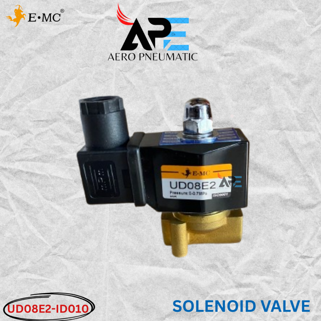 โซลินอยด์วาล์ว 2 ทาง 1/4 EMC UD08 / 2W-025-08 / UD-08